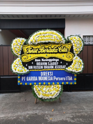 Papan Bunga Duka di Mariso