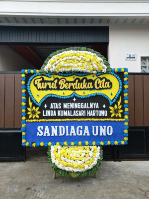 Papan Bunga Duka di Mariso