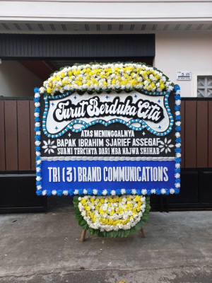 Papan Bunga Duka di Mariso